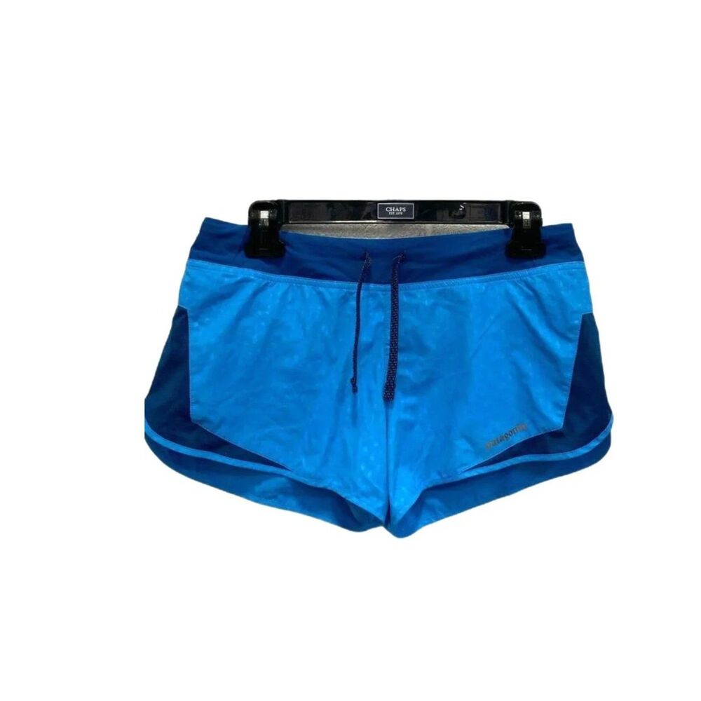 Patagonia Women's Blue Strider Running Shorts - Size XS